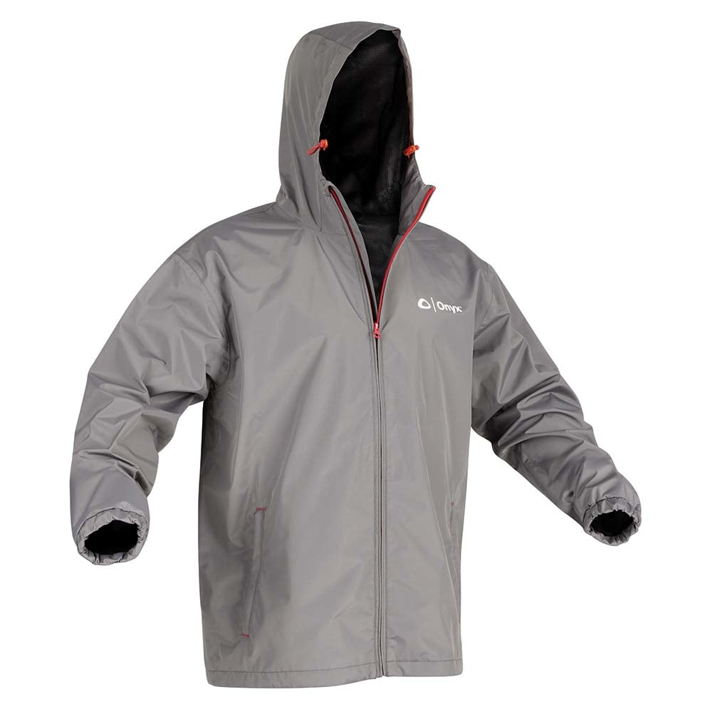 Onyx 502900-701-060-22 Rain Jacket 2XL Grey - Waterproof, Breathable, Windproof Image 1