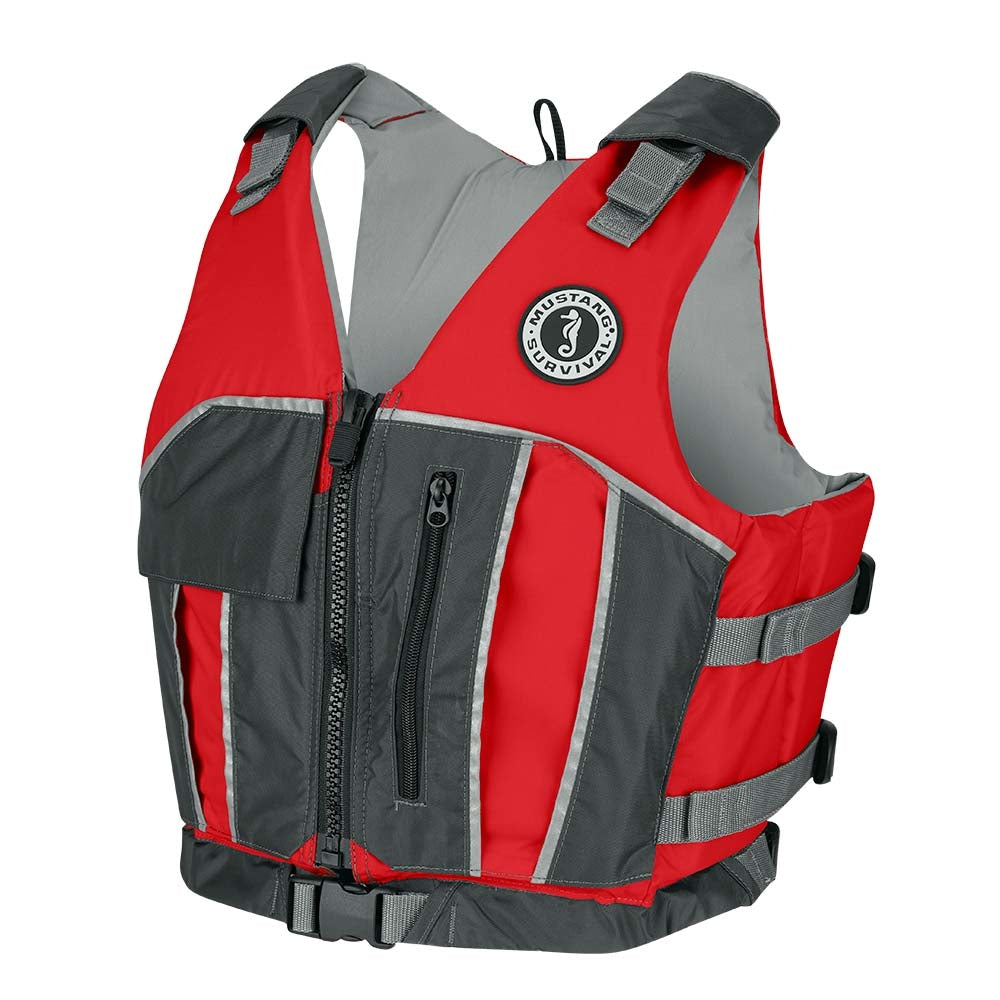 Mustang Survival Mv7020-861-Xl/Xxl-216 Reflex Foam Vest Red/Grey Xl/Xxl Image 1