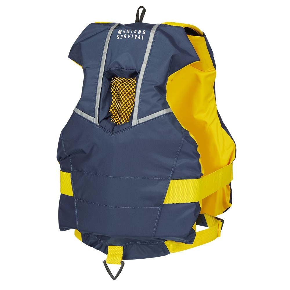 Mustang Survival Mv2500-5-0-216 Youth Bobby Foam Vest Yello Navy