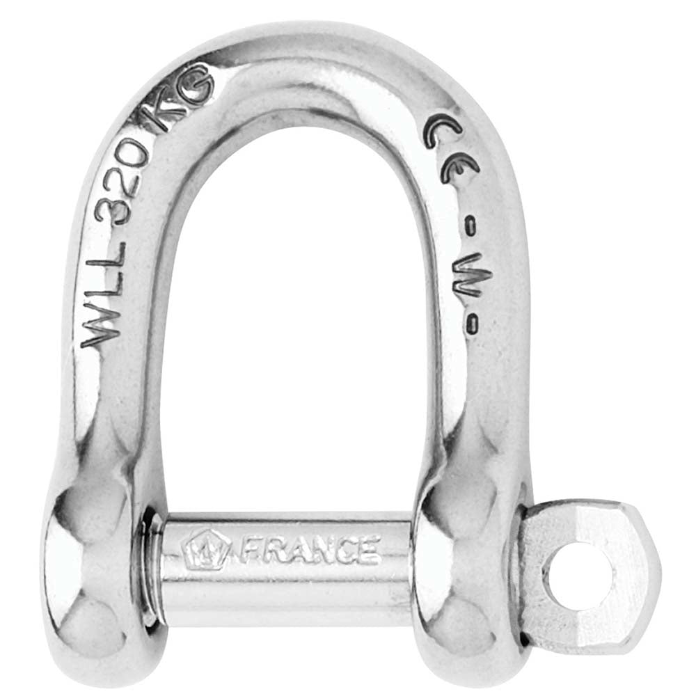 Wichard Marine 01203 Self-Locking D Shackle Diameter 6Mm 1/4"" Image 1