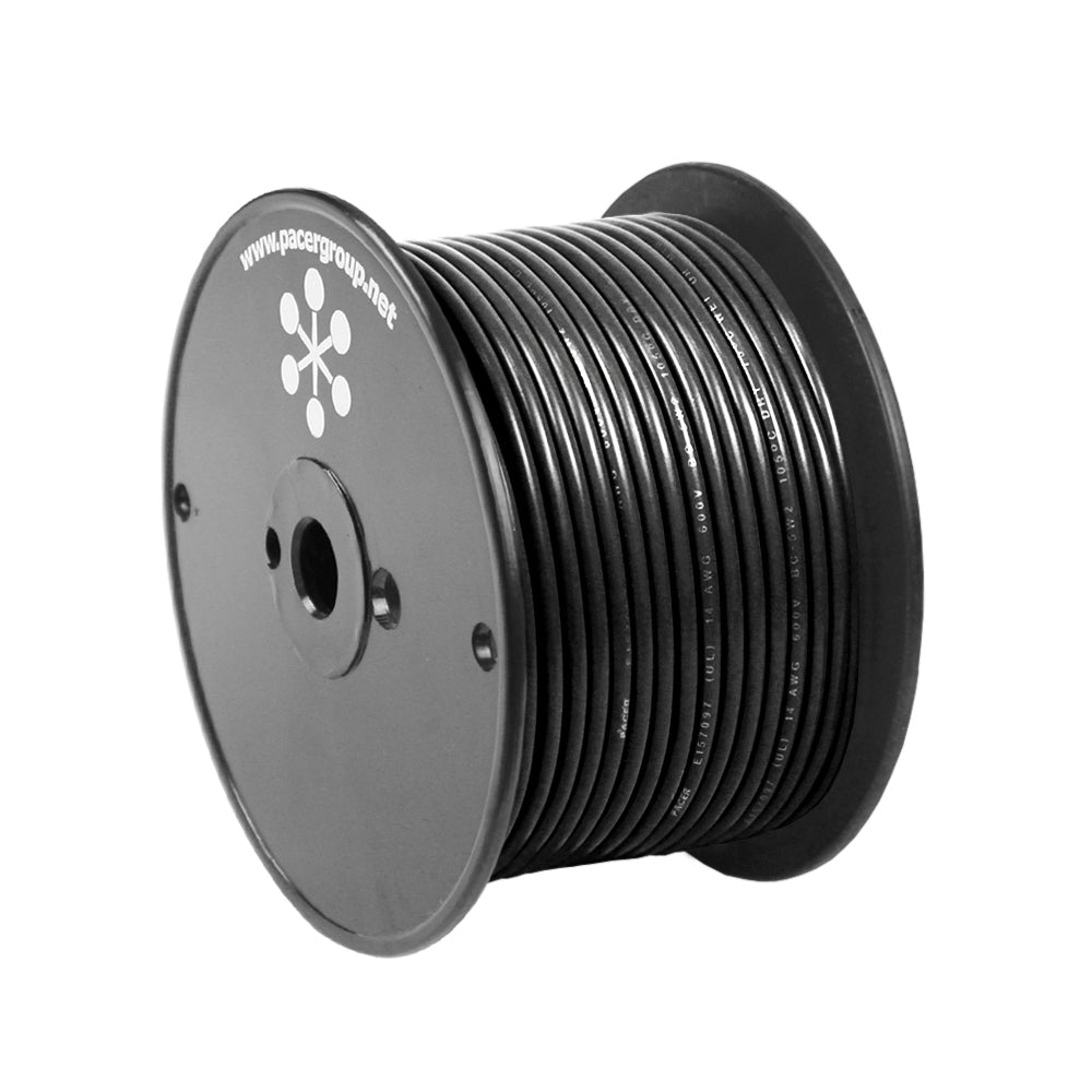 Pacer Group Wul16Bk-100 Black 16 Awg Primary Wire 100' Image 1