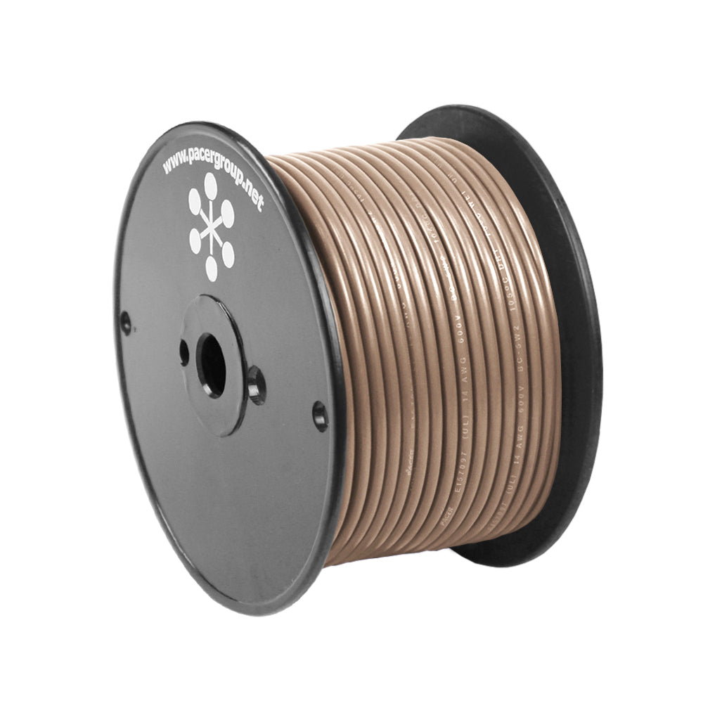 Pacer Group Wul14Tn-100 Tan 14 Awg Primary Wire 100' Image 1