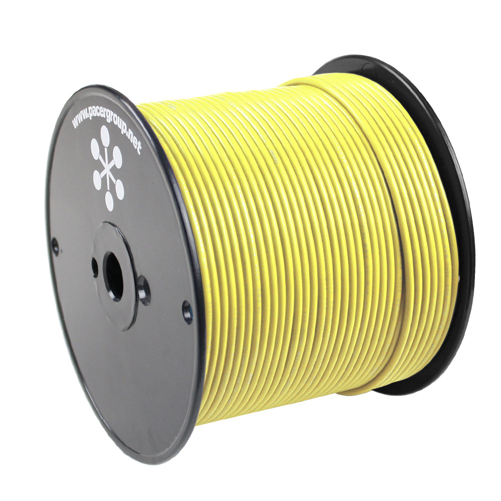 Pacer Group Wul14Yl-500 Yellow 14 Awg Primary Wire 500' Image 1