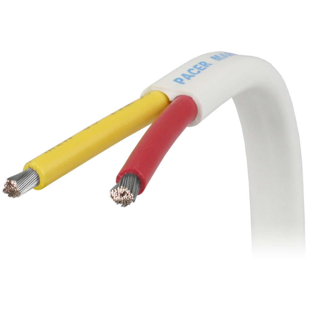 Pacer Group W18/2Ryw-100 18/2 Awg Safety Duplex Cable Red/Yellow 100' Image 1