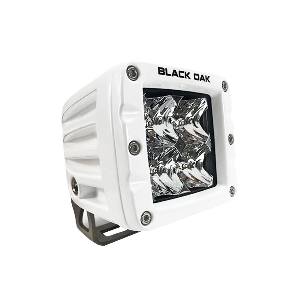 Black Oak Led 2Fm-Pod10Cr Pro Series 2" Flood Pod White Image 1