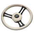 Schmitt Marine Pu081B11 Torcello Elite 14" Wheel Beige Leather And Cap White Image 1