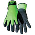 CAT Merchandise CAT017417J Glove Fluor.Green Latex Coated Palm Jumb Image 1