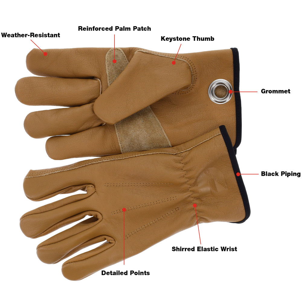 Cummins CMN35151 Full Leather Gloves