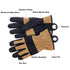 Cummins CMN35159 Winter Leather Gloves - Goatskin Fleece Lined Work Utility Glove