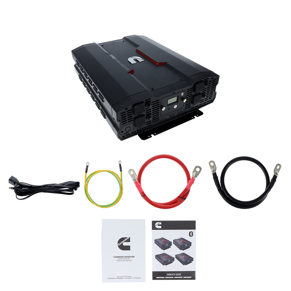 Cummins CMN5000W 5000 Watt Power Inverter Modified Sine Wave Car 12V To 110 Vol