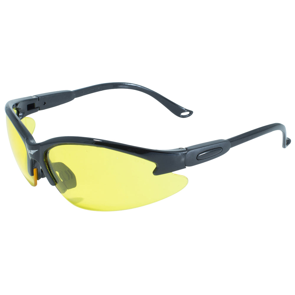 Global Vision Eyewear COUYT Cougar Yellow Tint Safety Glasses Image 1