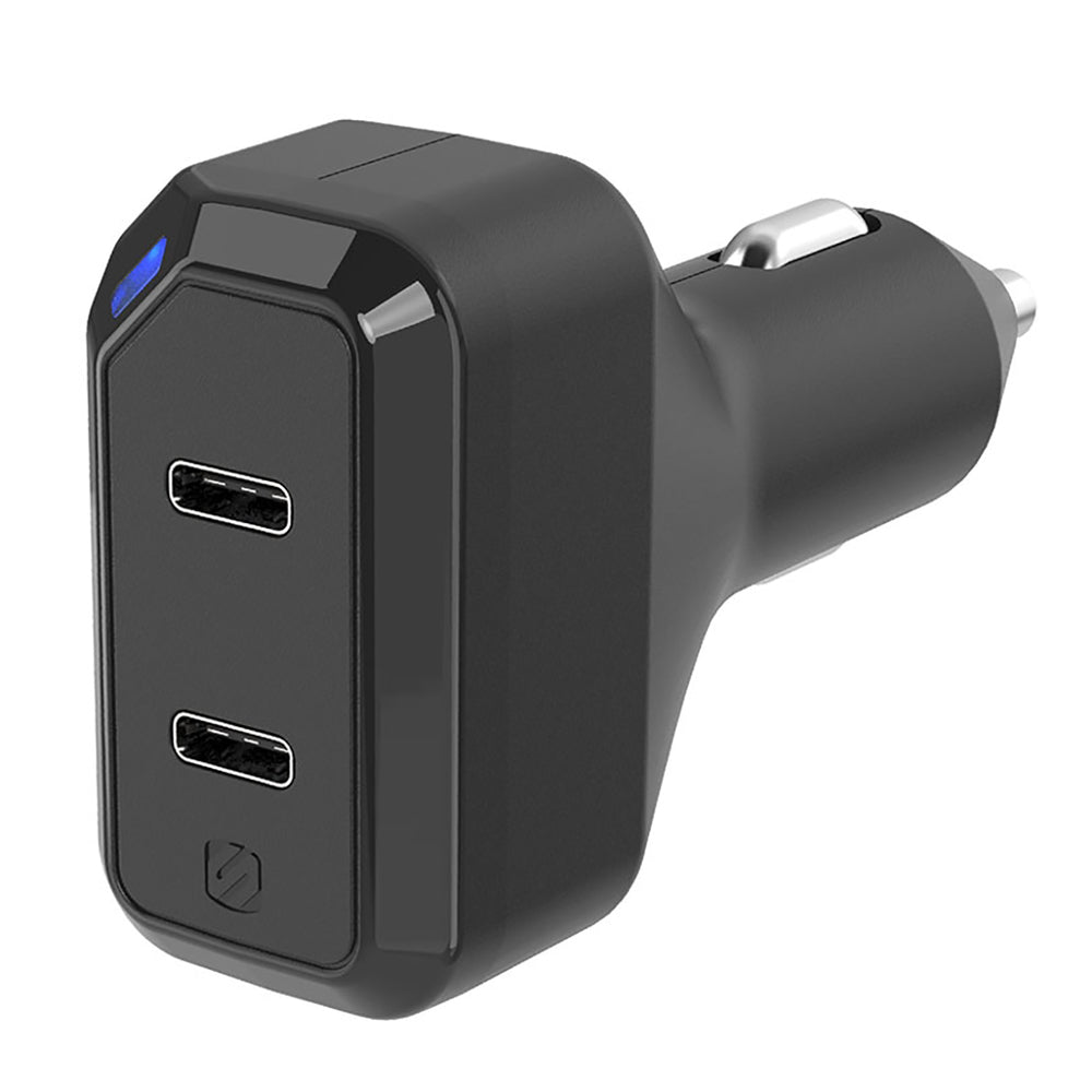 Scosche CPDC8C8SP SC 18W Dual USB-C Car Charger Image 1