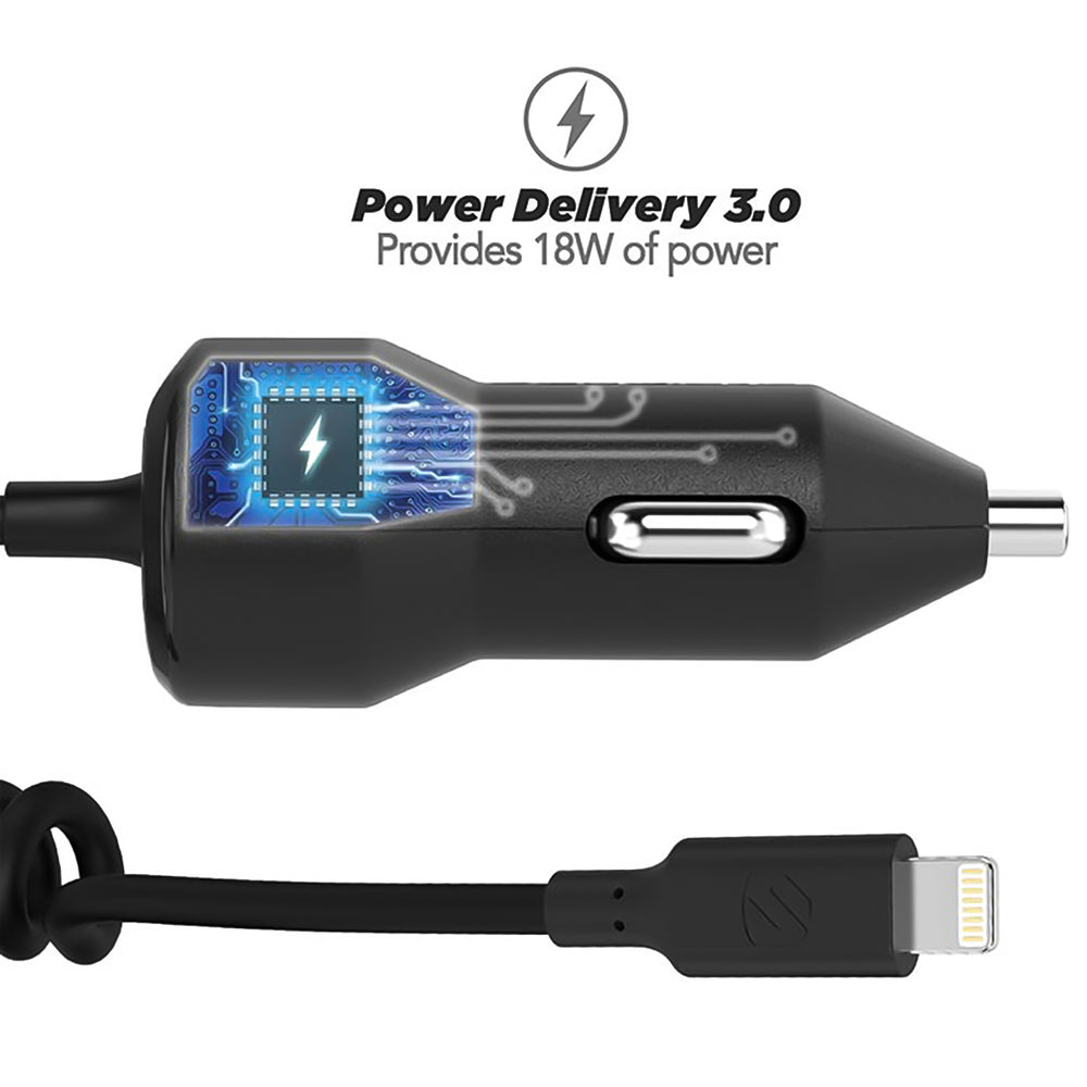 Scosche CPDI483SP Lightning Charger with Power Delivery 3.0