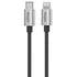 Energizer ENGUSL6BK 4Ft Metal Tips Type-C To Lightning Cable Image 1