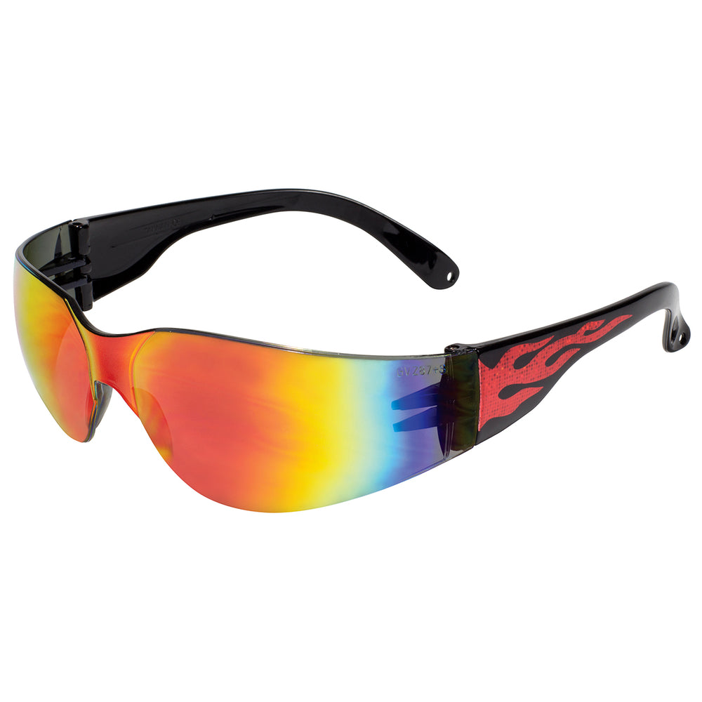 Global Vision Eyewear FLAMEZGTR Flamez Gtec Red Lense Flame Image 1