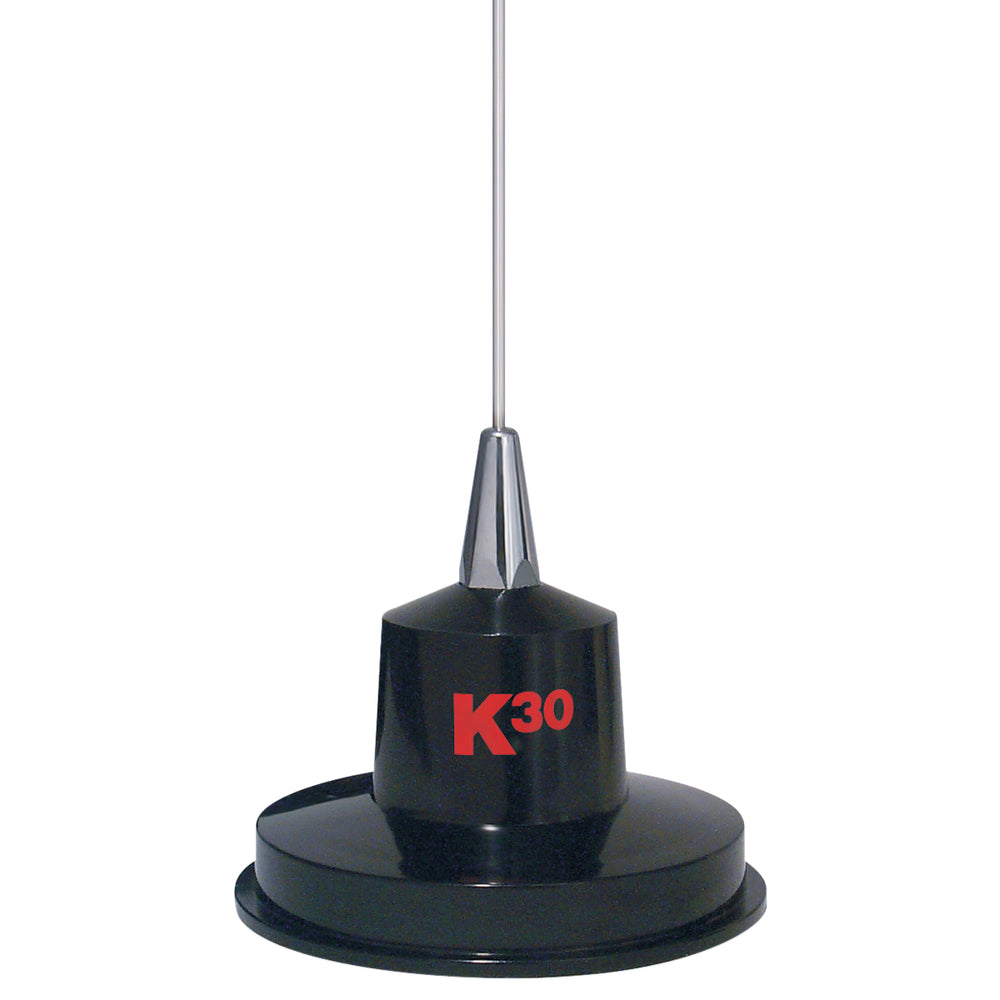 K40 Antennas And Accessories K-30 300-Watt Magnet Mount Cb Antenna Stainless