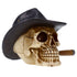 Treasure Cove P754705 Cowboy Cigar Skull - Unique Western Decor