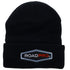 RoadPro ROADPROHAT Trucker Hat Acrylic Knit Beanie Cap - Cuffed Winter Black Image 1