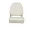 Springfield Marine 1040649 High Back Folding Seat White