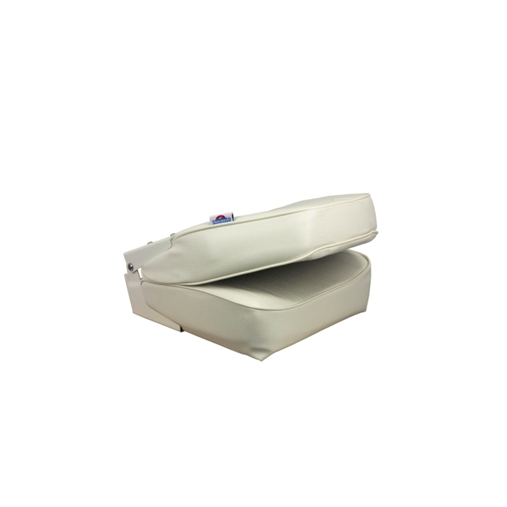 Springfield Marine 1040649 High Back Folding Seat White