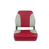 Springfield Marine 1040655 Economy Multi-Color Folding Seat Grey/Red