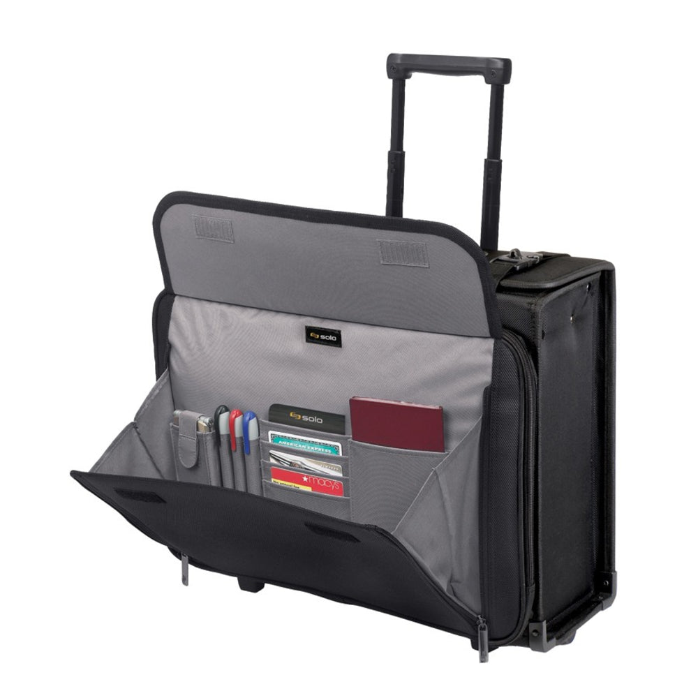 Solo Classic Rolling Catalog Case, Fits up to 17.3" Devices, Polyester