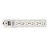 Tripp Lite SPS610HGRA Surge Protector Power Strip, 6 Outlets, 120V, 10ft Cord