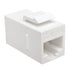 TRIPP LITE N235-001-6A CAT6A STRAIGHT THROUGH MODULAR IN LINE SNAP COUPLER RJ45  Image 1