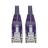 TRIPP LITE N201-002-PU CAT6 GIGABIT SNAGLESS MOLDED PATCH CABLE RJ45 M/M PURPLE  Image 1