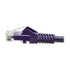 TRIPP LITE N201-002-PU CAT6 GIGABIT SNAGLESS MOLDED PATCH CABLE RJ45 M/M PURPLE