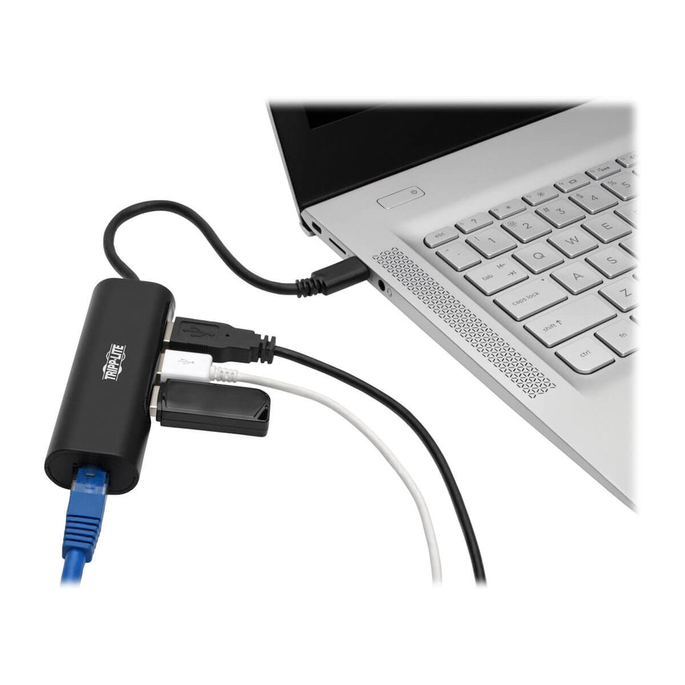 Tripp Lite Master-Power U460-003-3A1Gb Usb C Multiport Hub Adapter 3 Usb-A Gbe