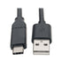 Tripp Lite by Eaton U038-C13 USB C to USB-A Cable 13ft - 3A Rating Image 1