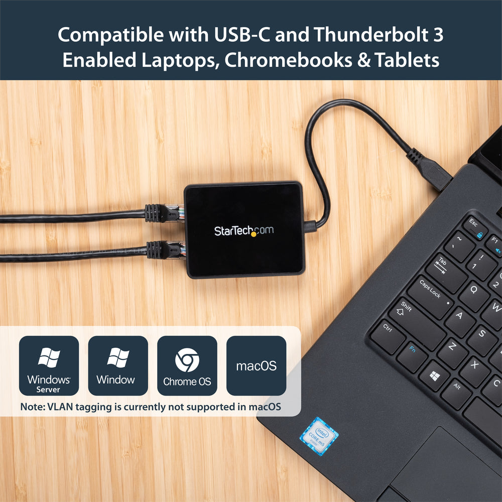 Startech.Com Us1Gc301Au2R Use The Usb-C Port On Your Laptop To Add Lan Access