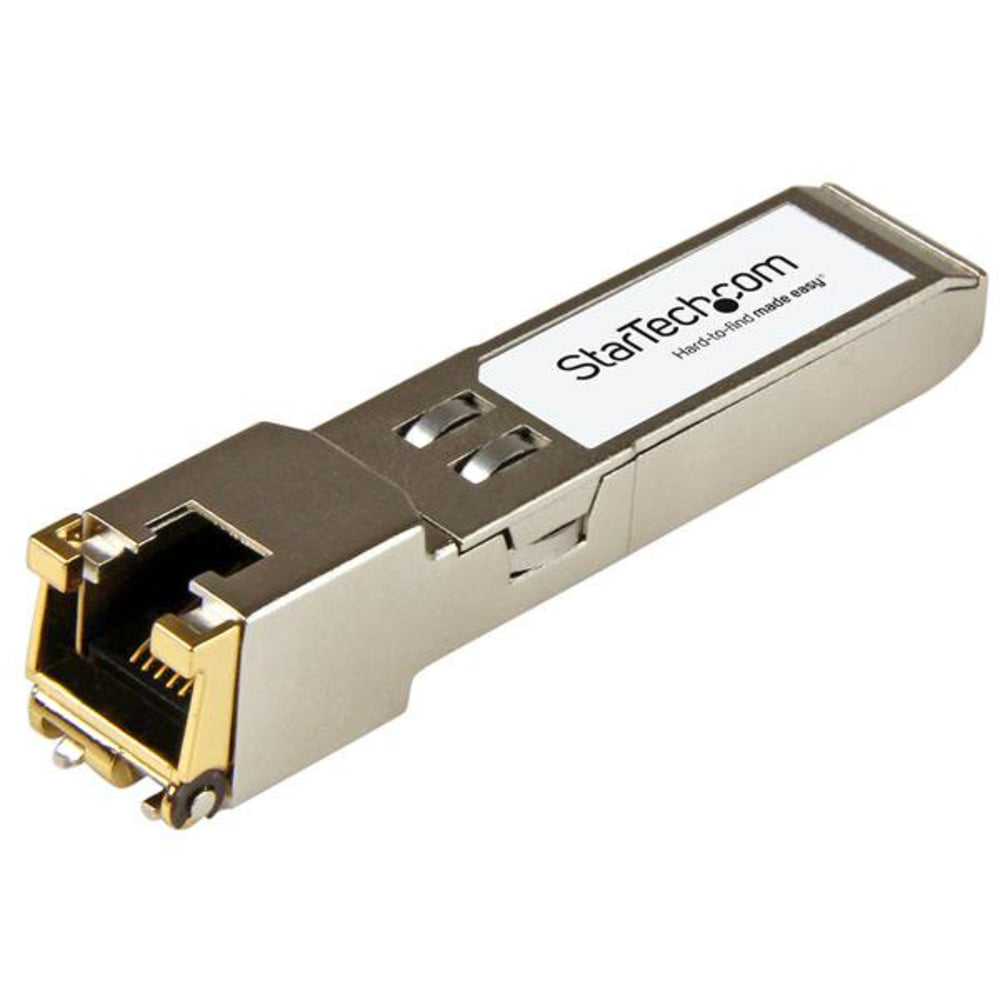 Startech SFP-1G-T-ST Transceiver Module 1000 Mbps Copper RJ-45 100m Lifetime Warranty Image 1