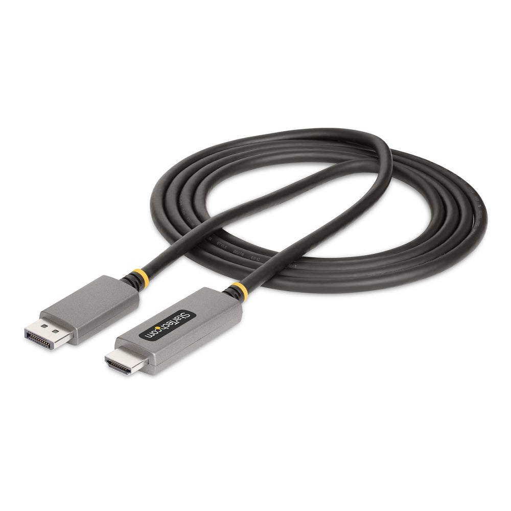 Startech.com 133DisplayportHDMI21 6ft 2m DisplayPort to HDMI Adapter Cable 8K