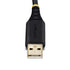 Startech 2P1FFC-USB-SERIAL 2-Port USB Serial Cable with Dual DB9 RS232 - Black/Grey