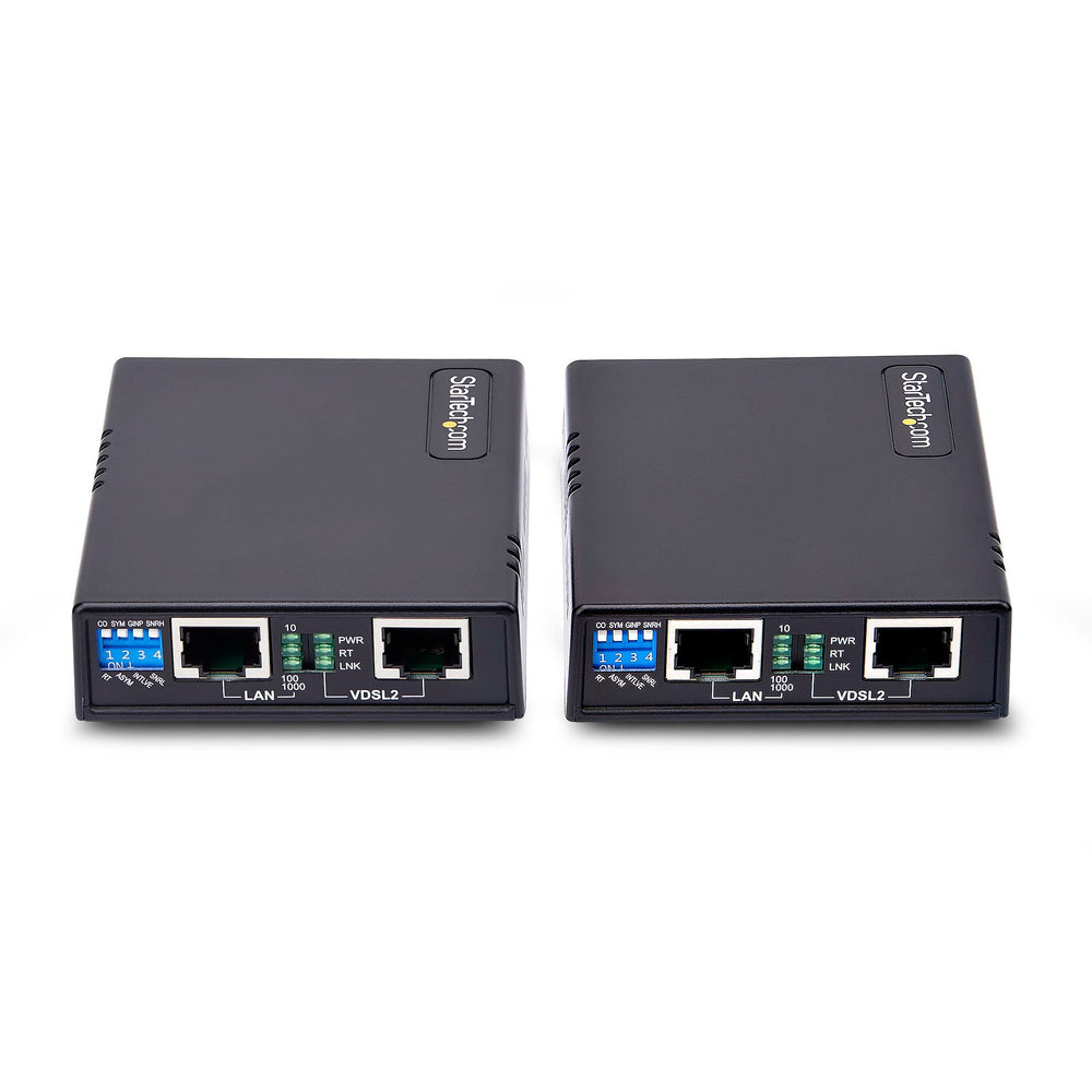 Startech VDSL-LAN-EXTENDER-1G Ethernet Extender Kit VDSL2 Network Extension