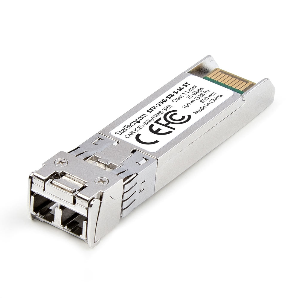 StarTech SFP-25G-SR-S-M-ST Network Transceiver Module - 25Gbps Fiber Optic SFP28 850nm Image 1