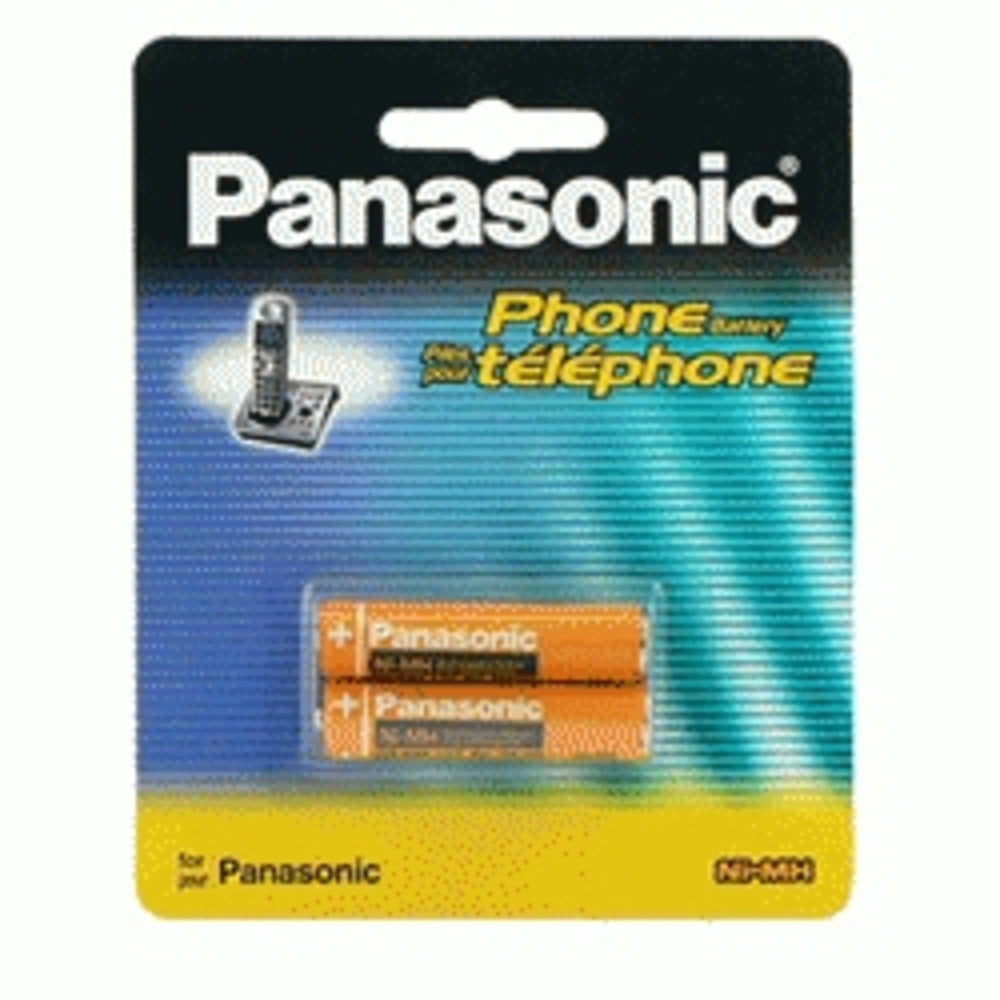 Panasonic Hhr-4Dpa 2 Pk Aaa Nimh Rechargeable Batteries