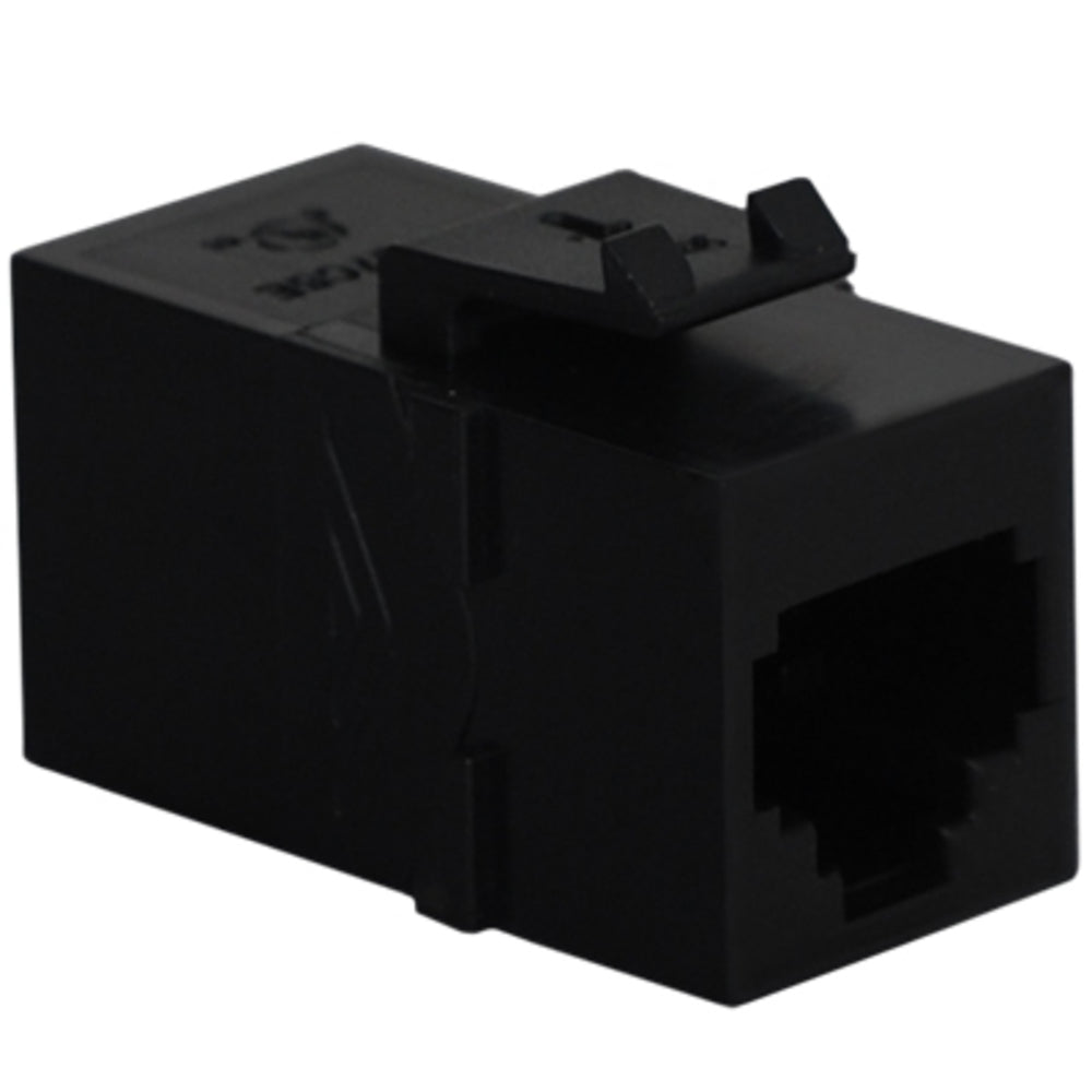 Icc IC107C6SBK Coupler RJ-11 Module - Black Image 1