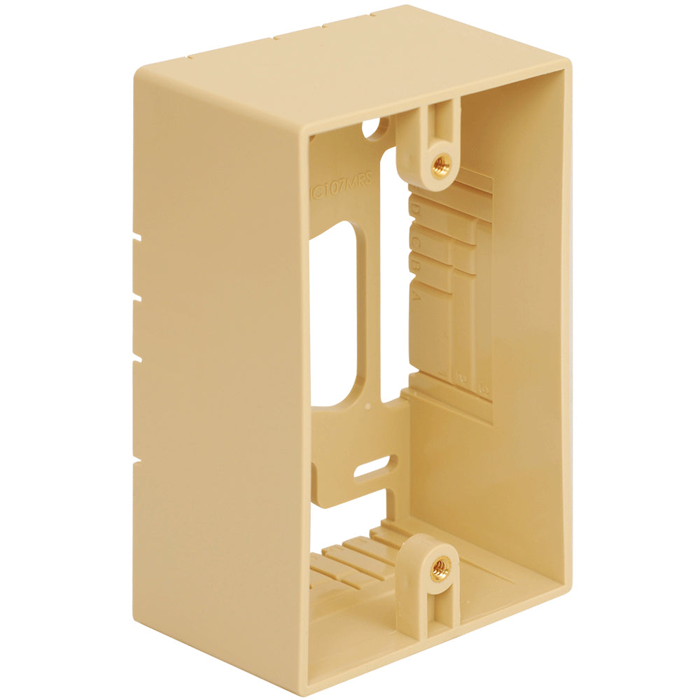 Icc Ic107Mrsiv Mounting Box- 1-Gang- Ivory Image 1