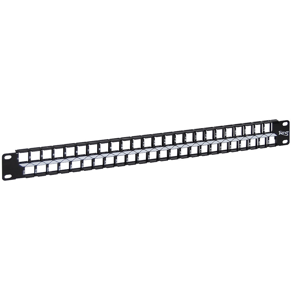 Icc Ic107Bp481 Patch Panel- Blank- 48-Port- Hd- 1 Rms Image 1