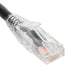 Icc Icpcst03Bk Patch Cord Cat6 Clear Boot 3' Black Image 1