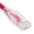 Icc Icpcst03Rd Patch Cord Cat6 Clear Boot 3' Red Image 1