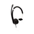 V7 Audio Ha401 Deluxe Mono Headset Boom Mic 3.5Mm 1.8M Cable Ctrl Black