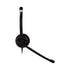 V7 Audio Ha401 Deluxe Mono Headset Boom Mic 3.5Mm 1.8M Cable Ctrl Black