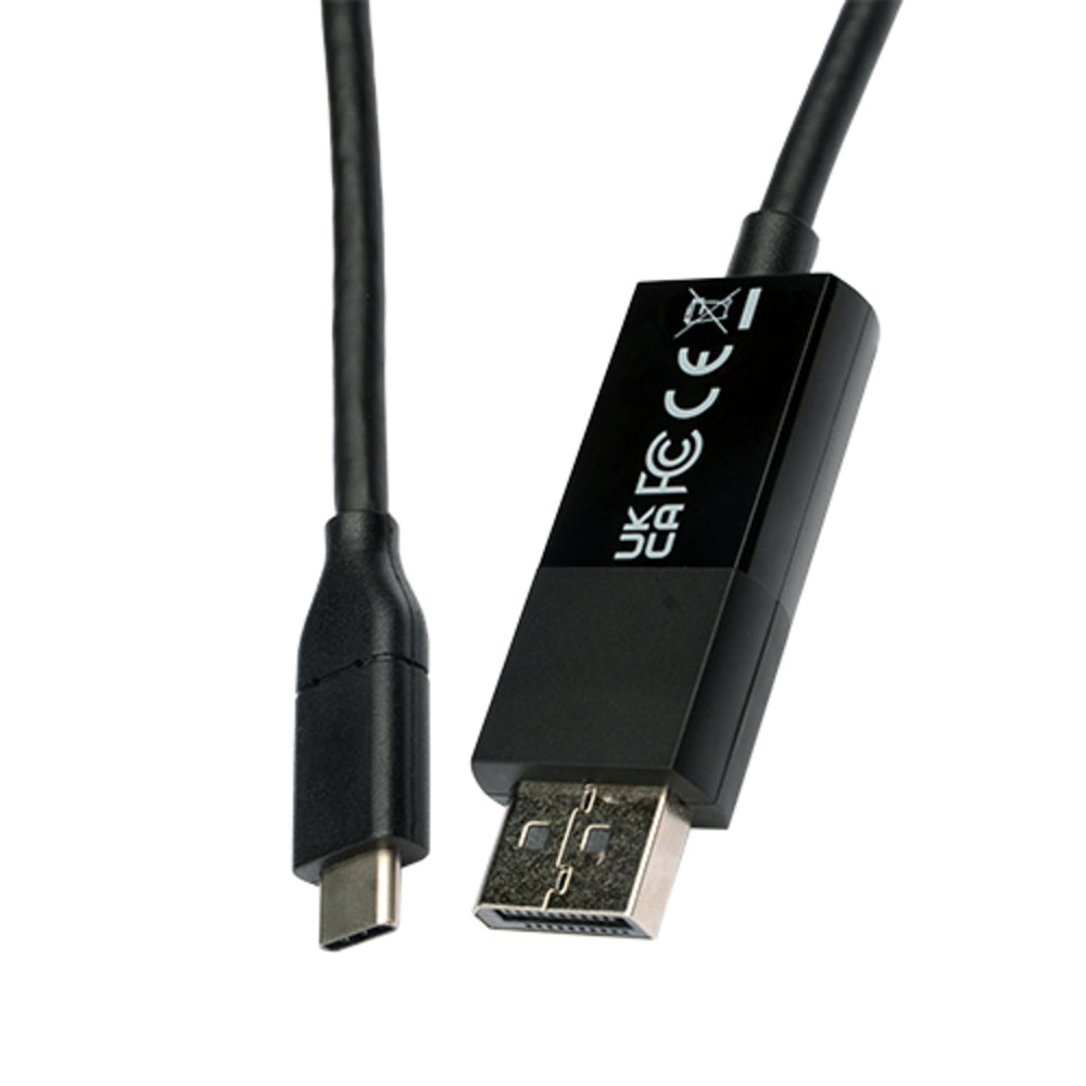 V7-Cables V7Ucdp-2M Usb-C To Displayport Cable 2M Vid And Data 21.6Gbps 4K