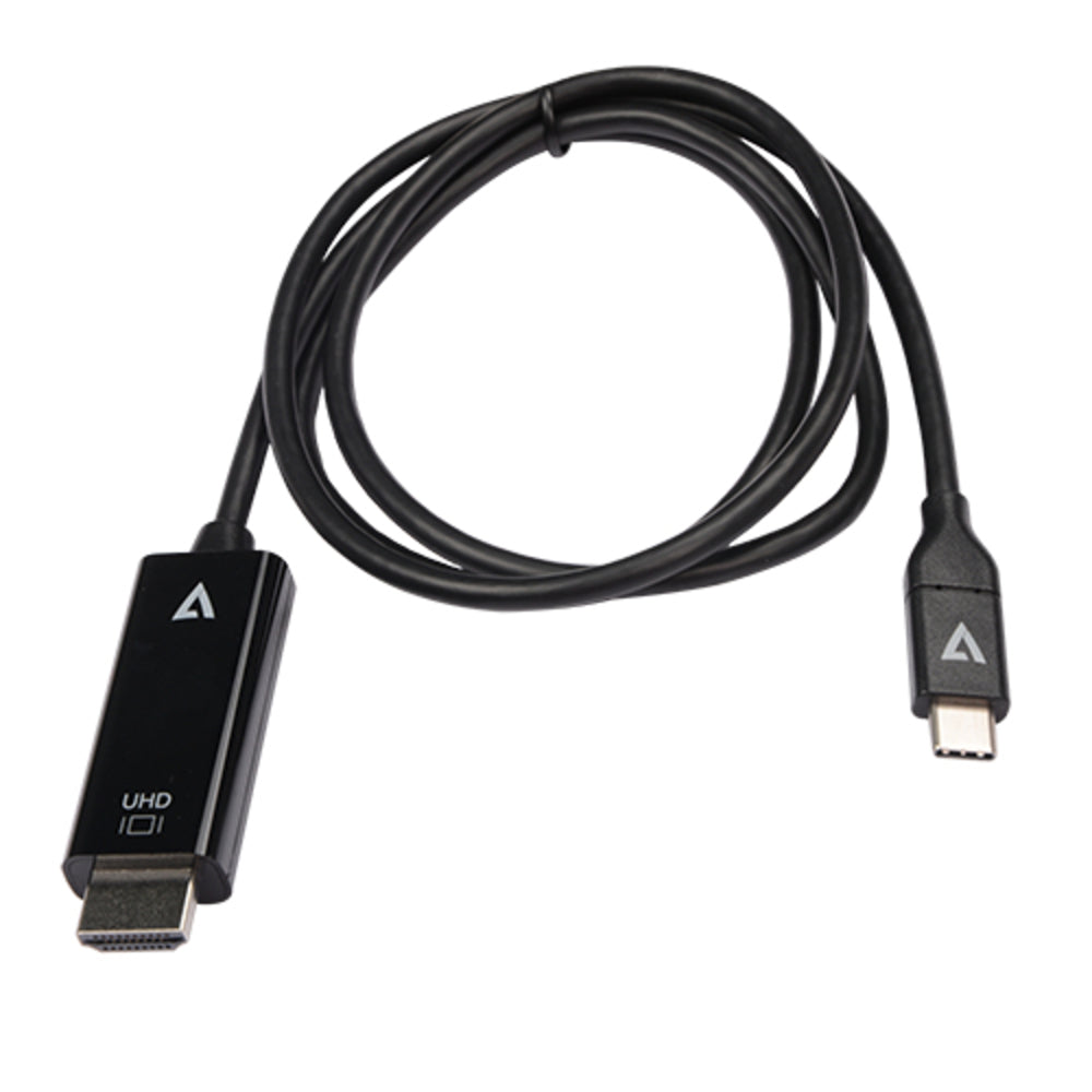 V7 V7UCHDMI-1M video cable adapter 39.4" 1 m USB Type-C 3.2 Gen 1 HDMI Black