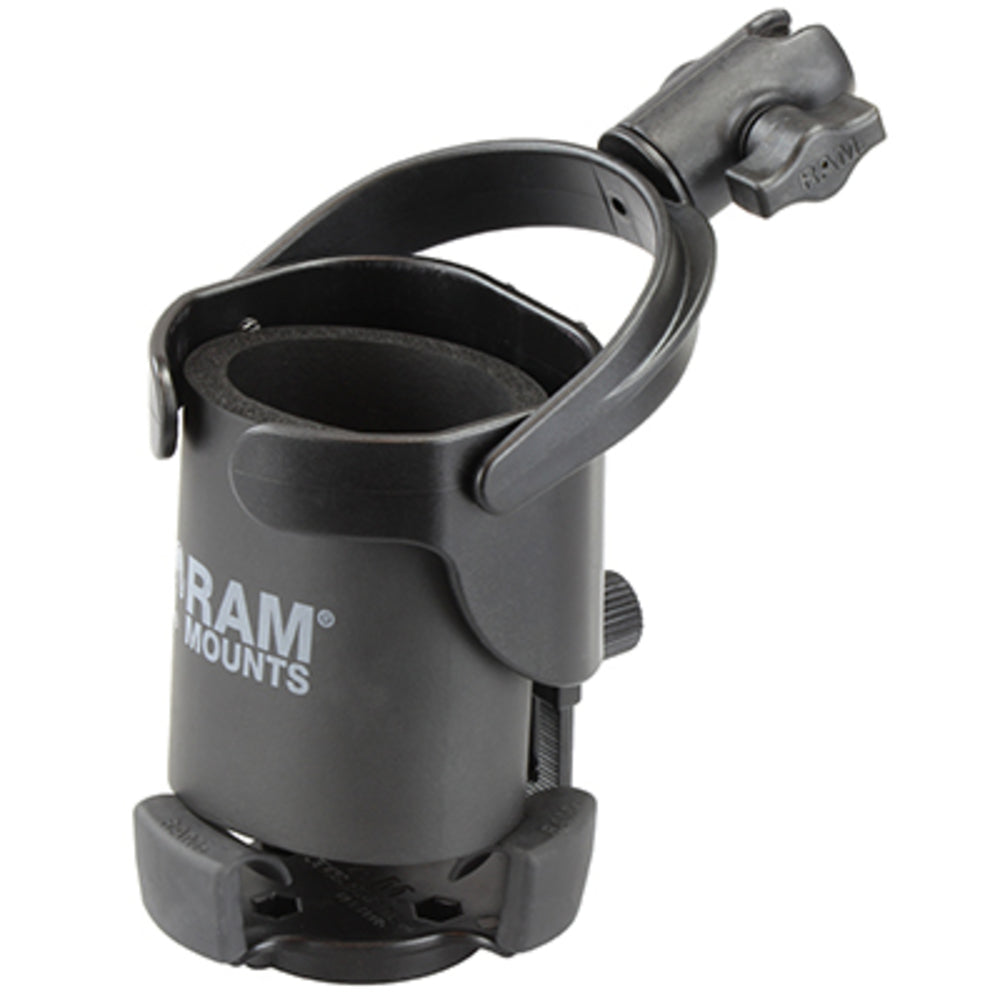 Ram Mounting Systems Rap-B-417-200-1U Mount Level Cup XL Single Socket