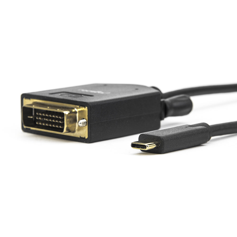 Rocstor Y10C205-B1 USB-C to DVI-D Cable - 6ft Dual Link 2560x1600